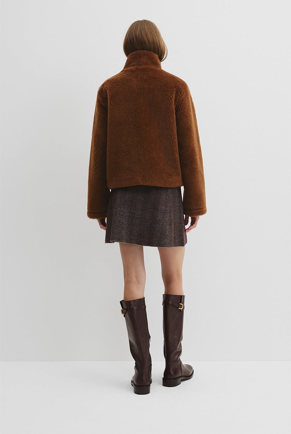 Short Teddy Fur Jacket