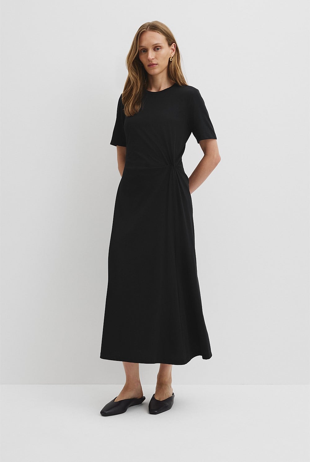 Twist Jersey Dress