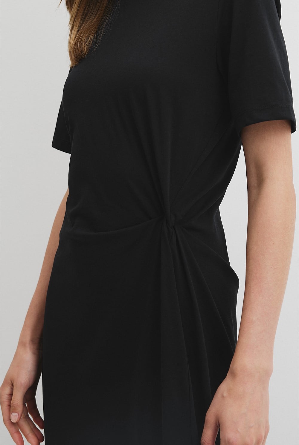 Twist Jersey Dress