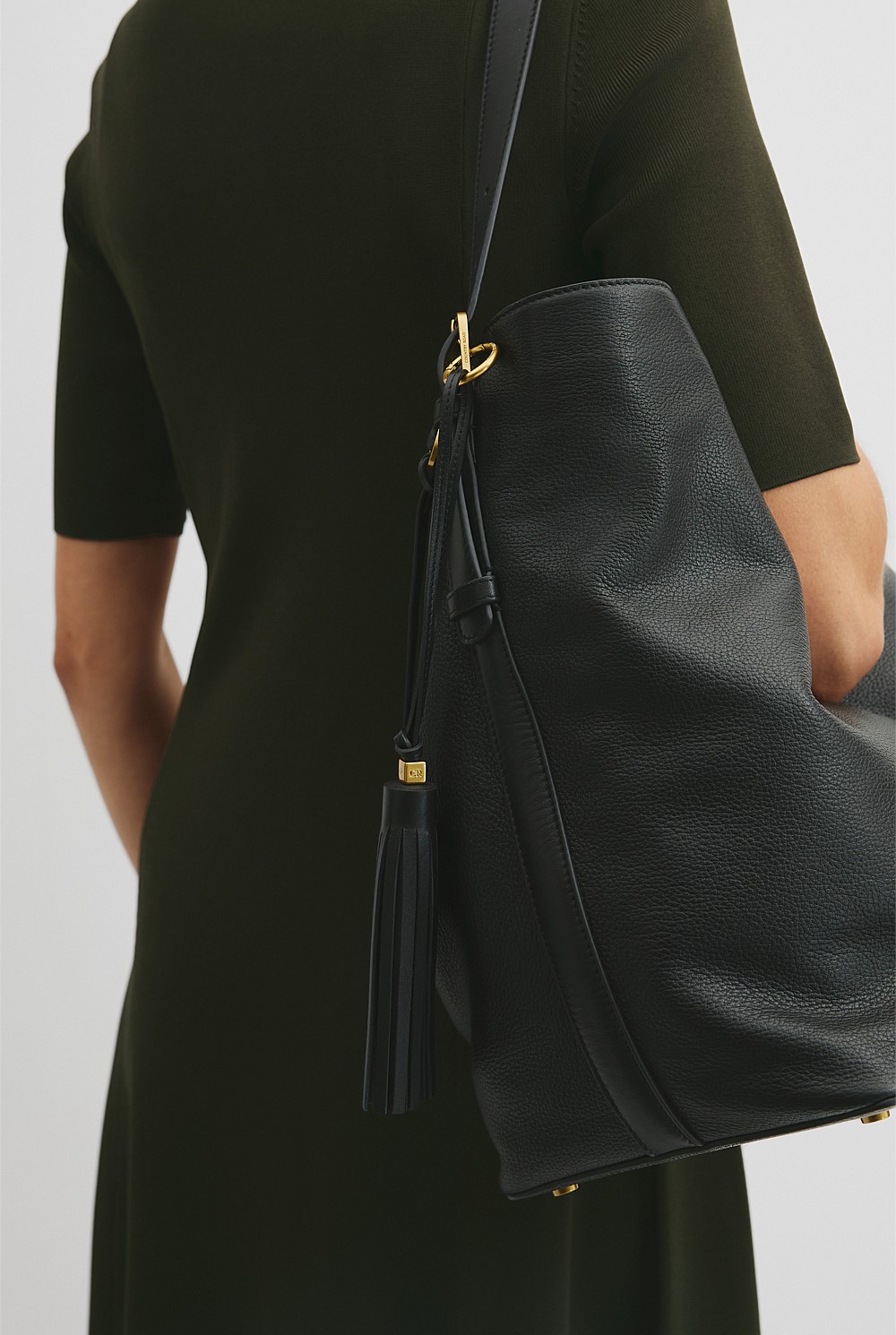 Tassel Leather Charm