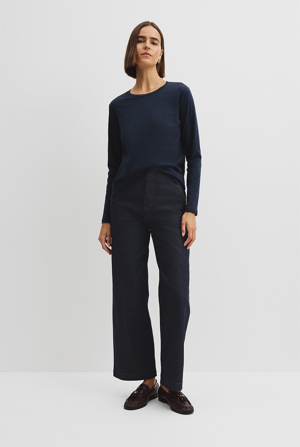 Australian Cotton Textured Slub T-Shirt