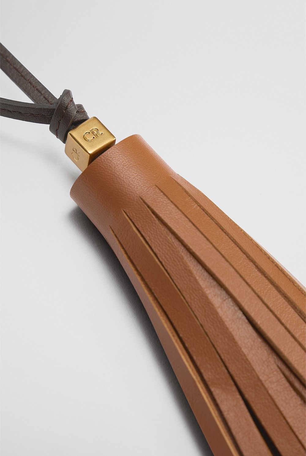 Tassel Leather Charm