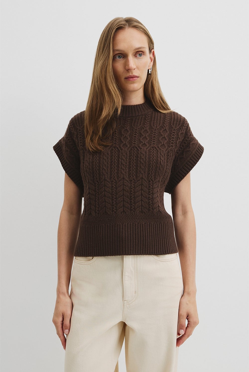 Cable Knit Tank