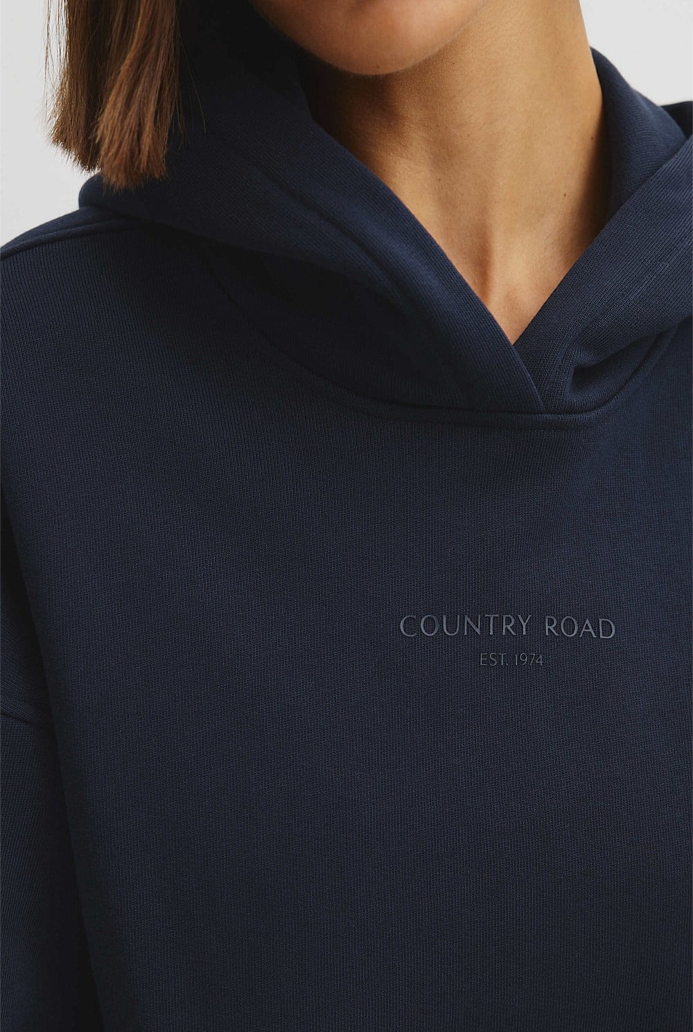 Australian Good Earth Cotton Pull Over Hooded Sweat