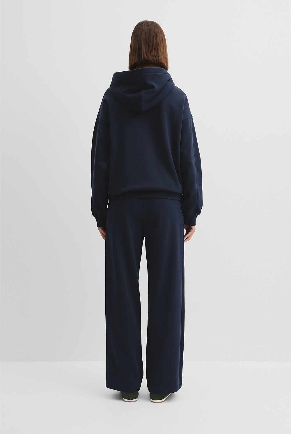 Australian Good Earth Cotton Pull Over Hooded Sweat