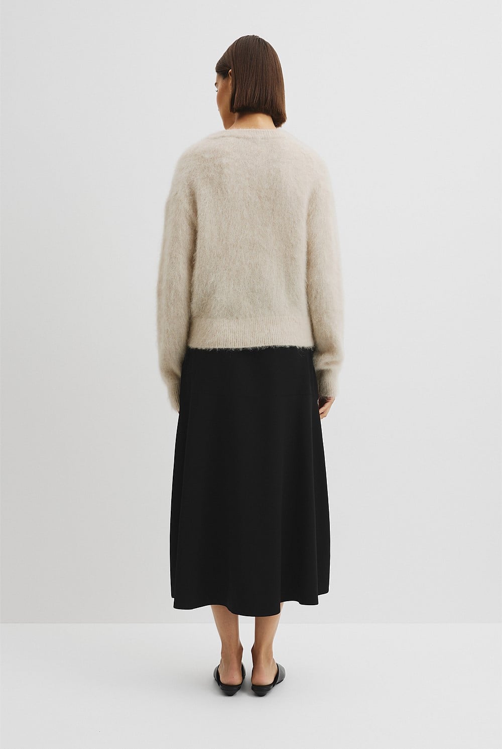 Long Sleeve Fluffy Cardigan