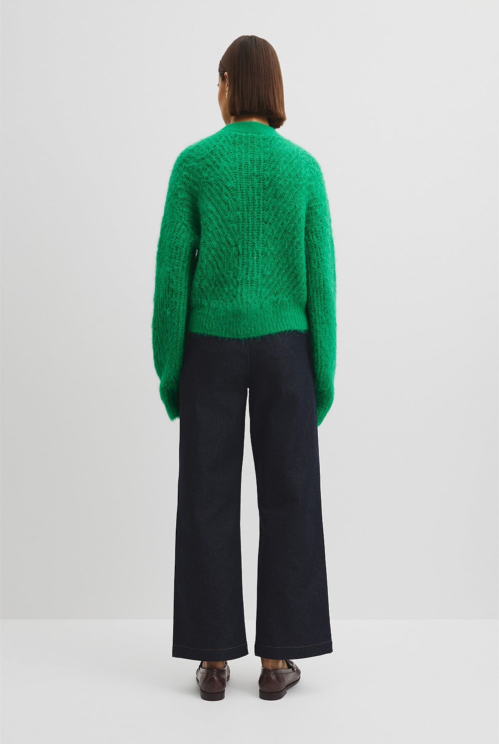 Fluffy Knit Cardigan