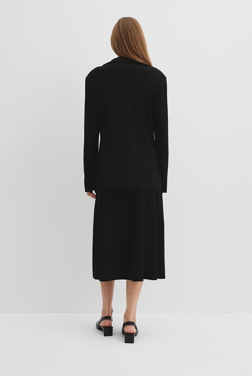 Compact Knit Blazer