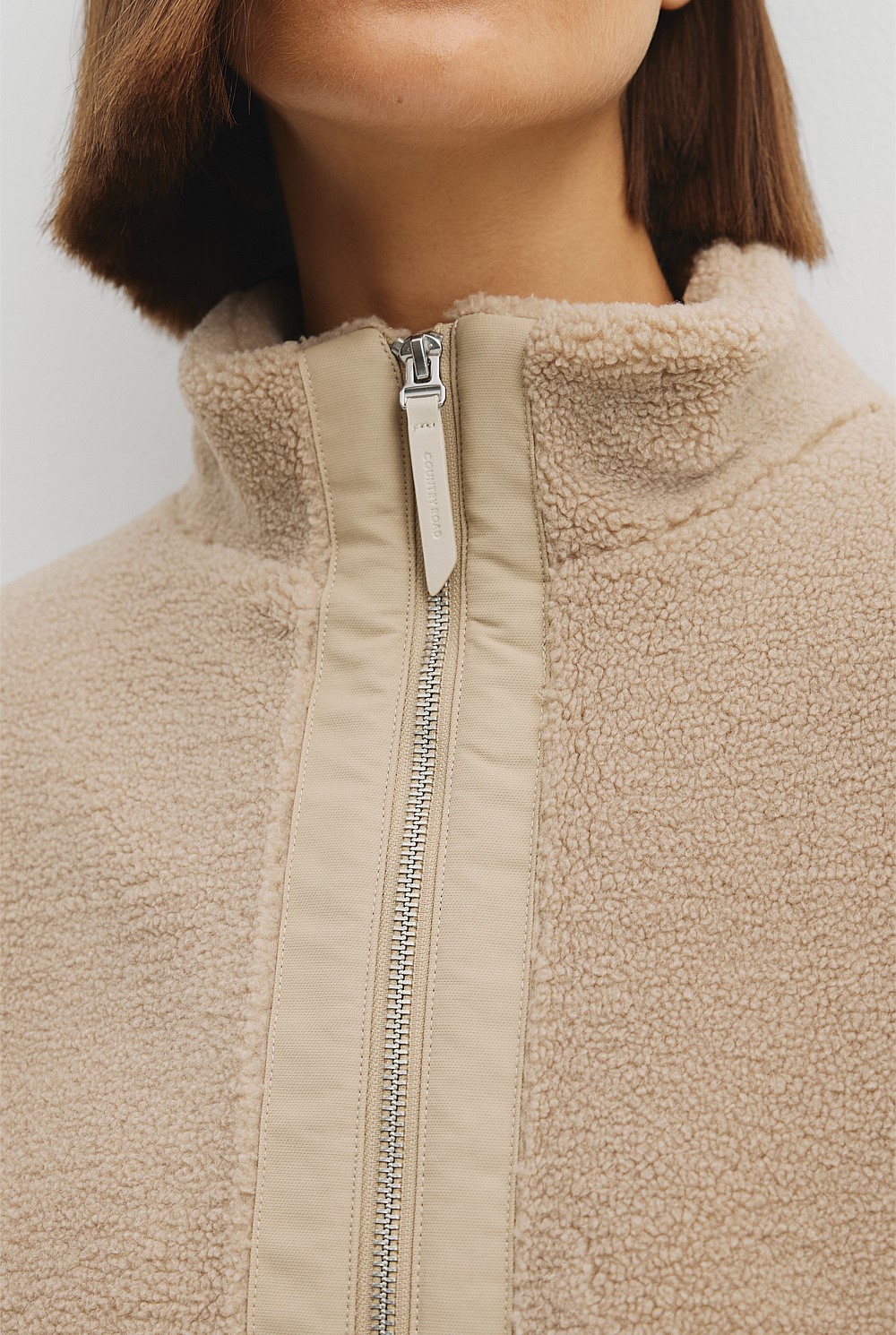 Recycled Polyester Fleece Half Zip Sweat