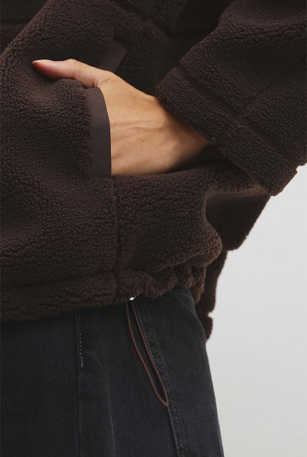 Recycled Polyester Fleece Zip Jacket