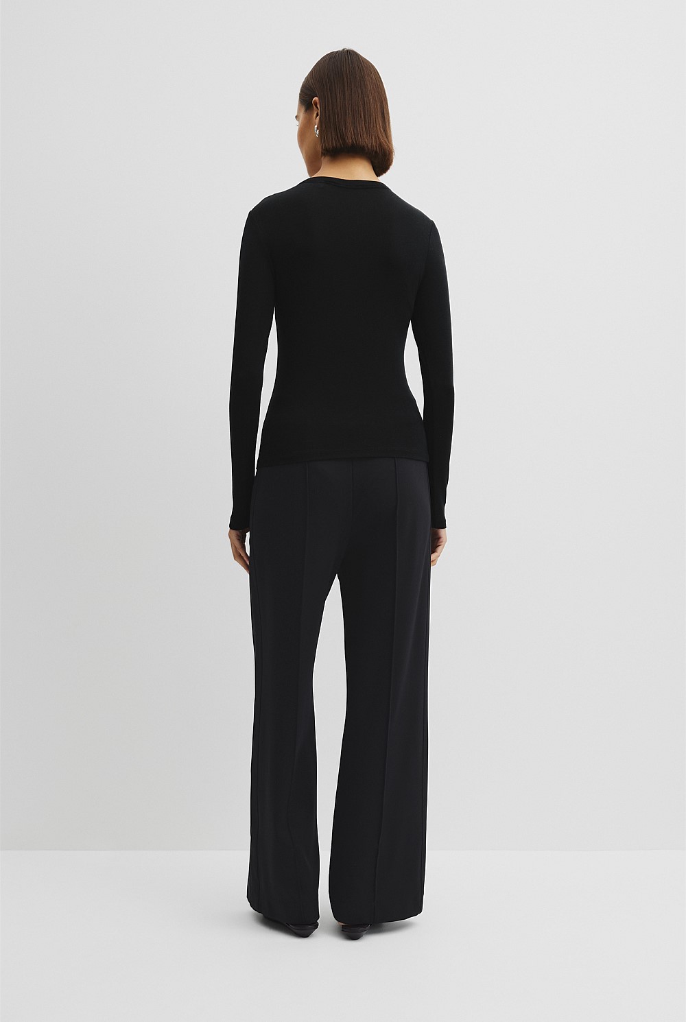 Soft Henley Longsleeve Top