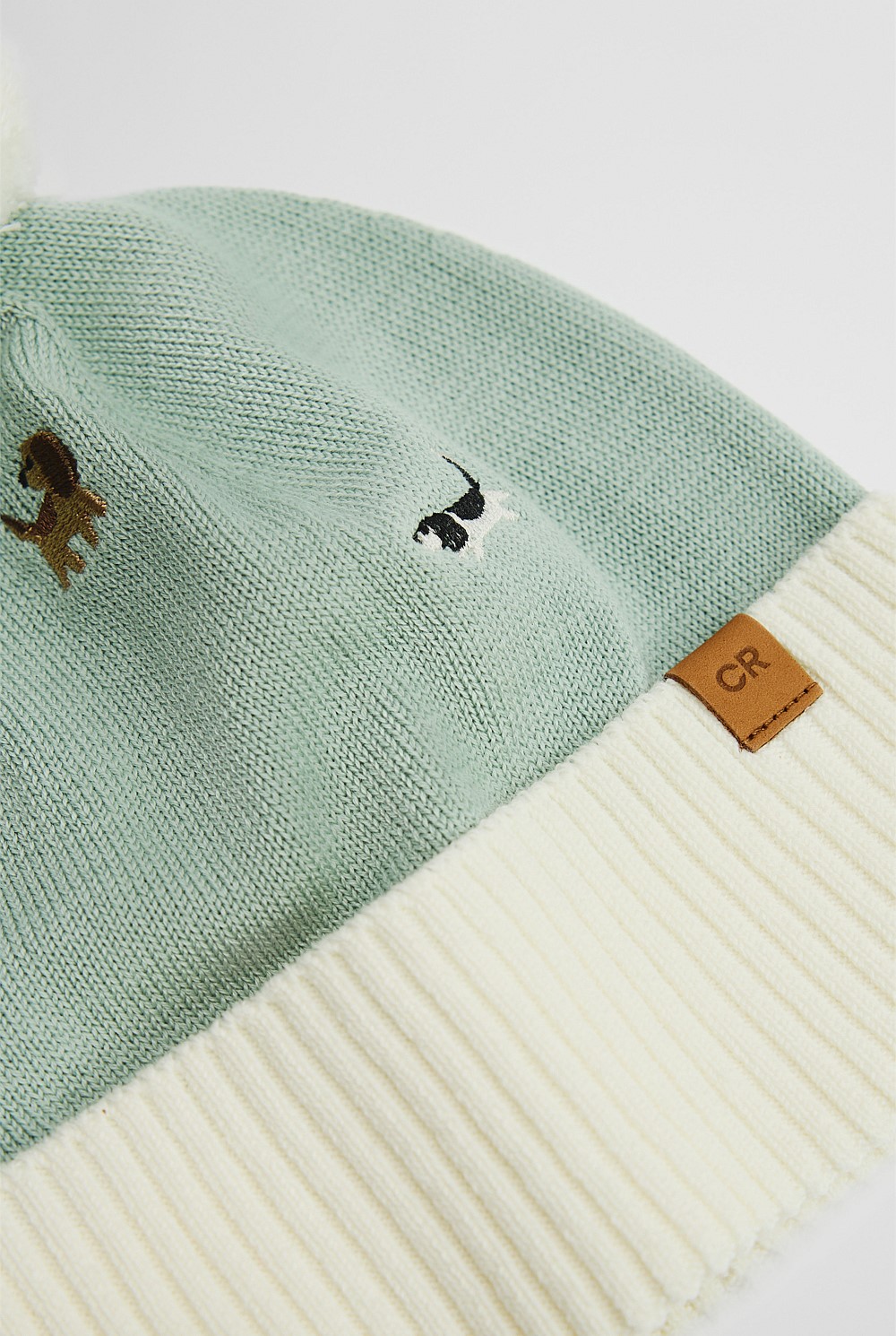 Dog Embroidered Beanie