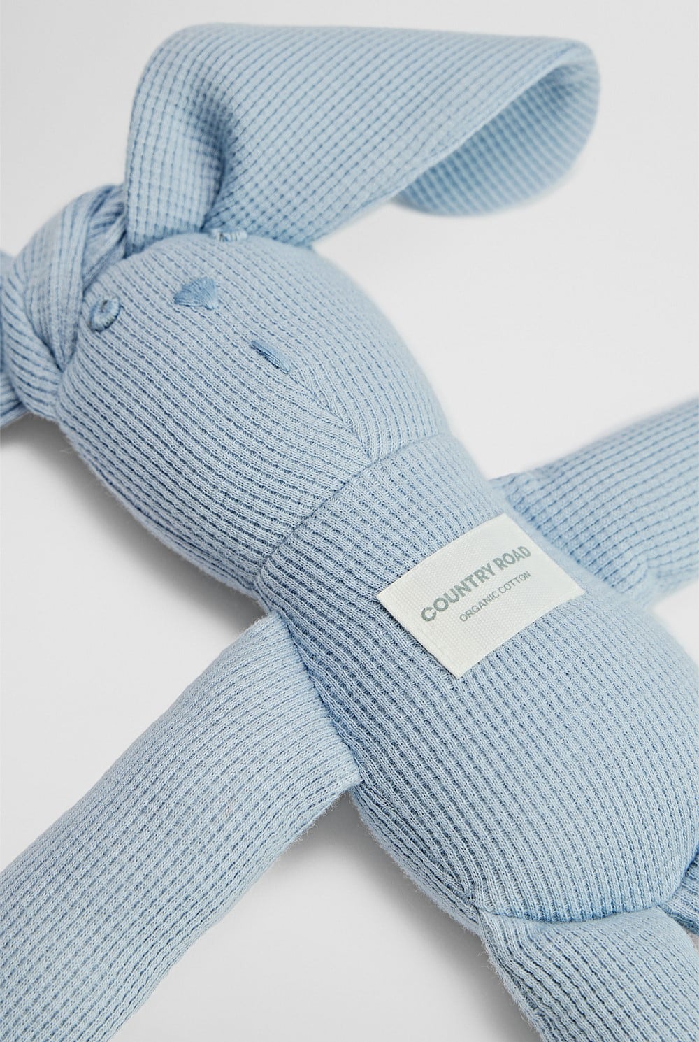 Organically Grown Cotton Waffle Bunny