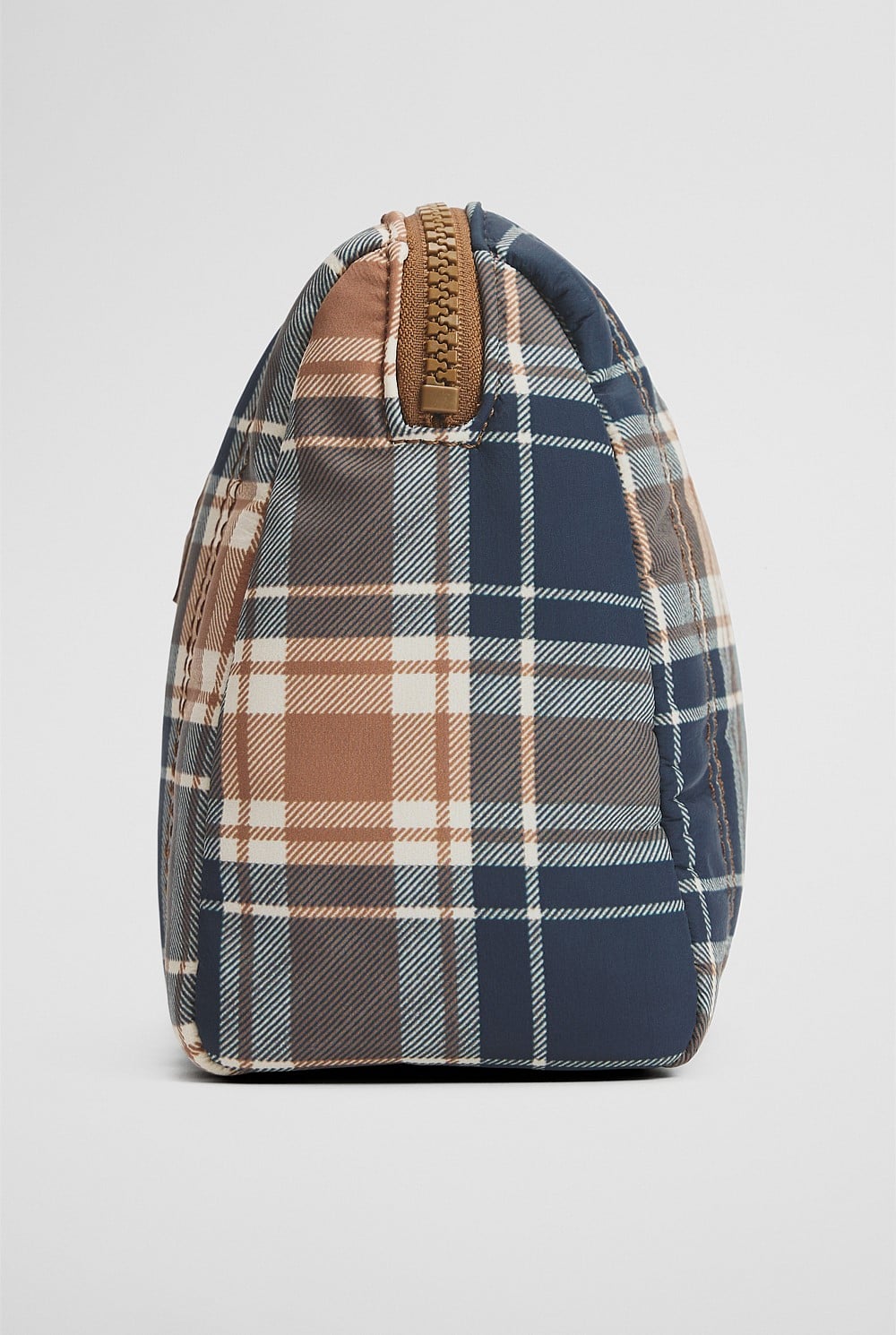 Check Cosmetic Case Bag