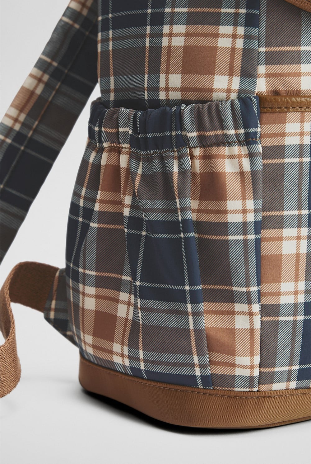 Check Spliced Backpack