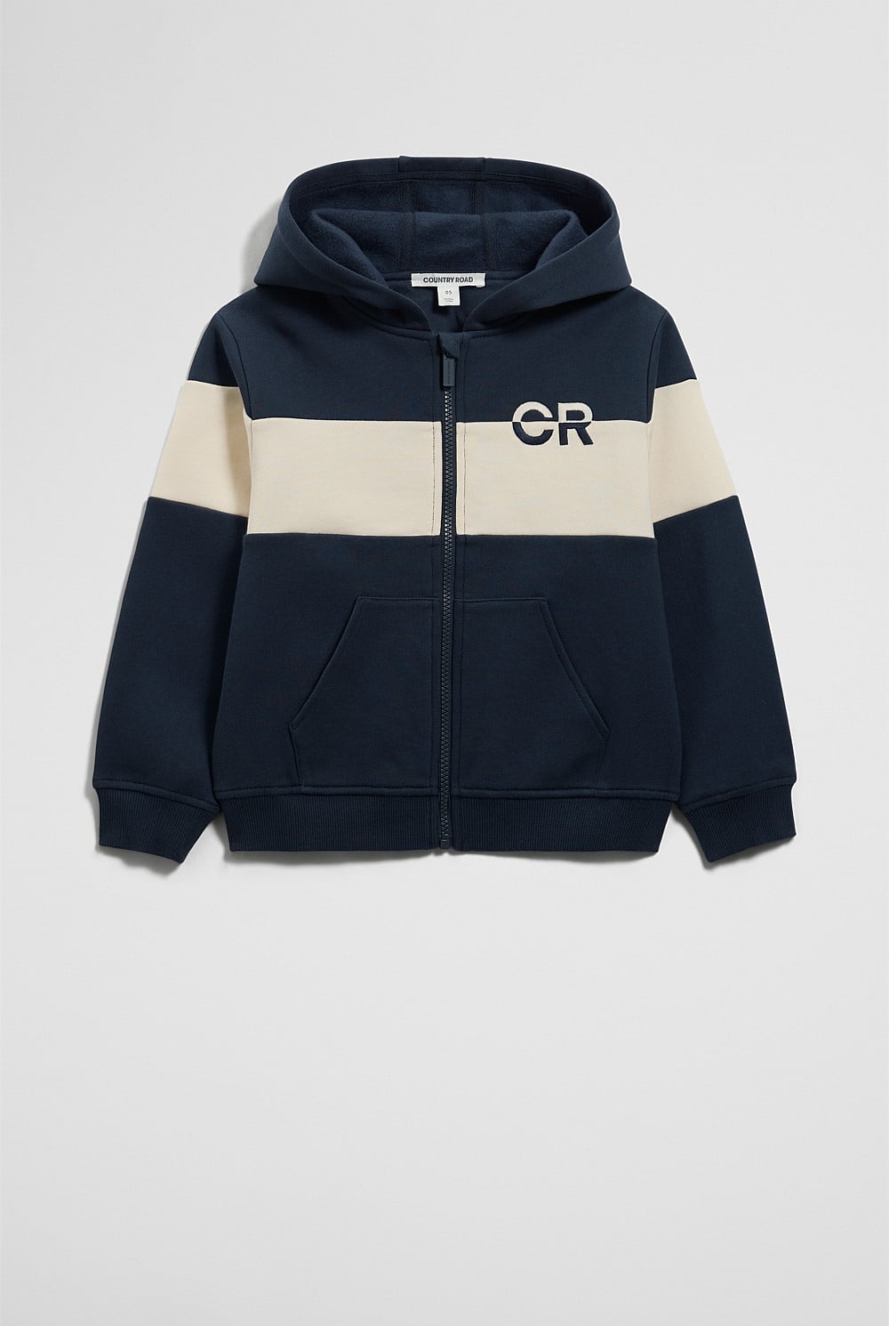 Zip Through Hooded Sweat