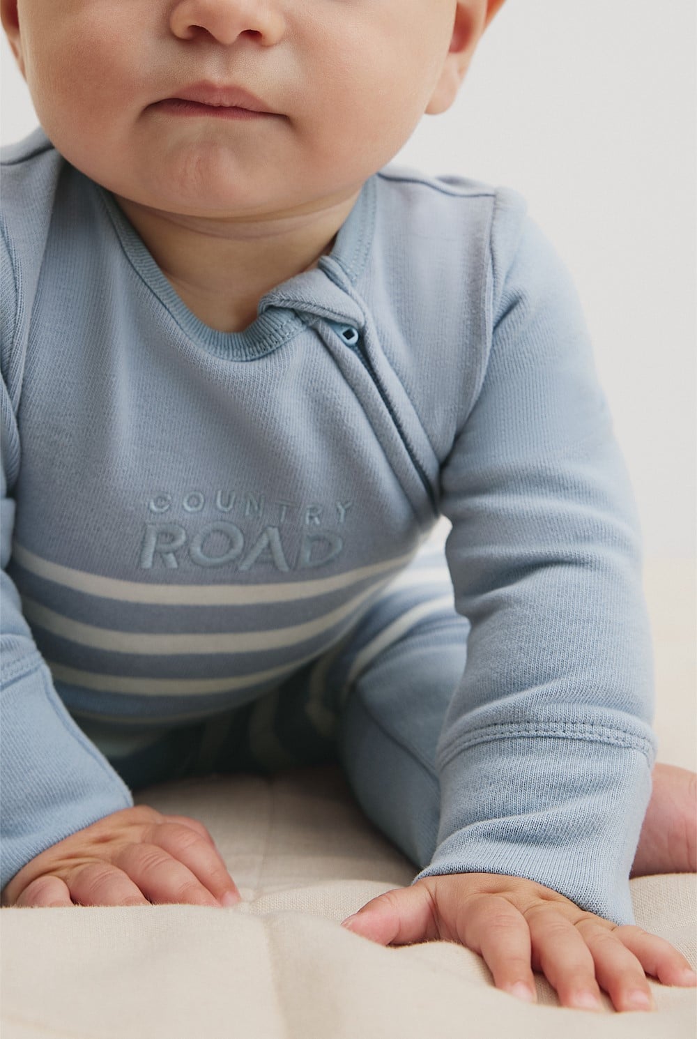 Cotton Logo Zip Jumpsuit