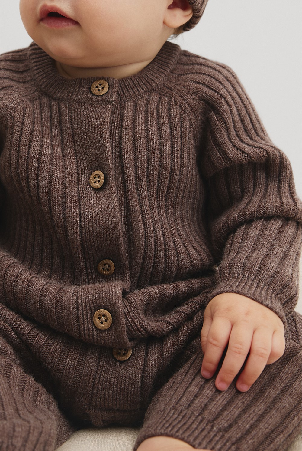 Button Knit Jumpsuit