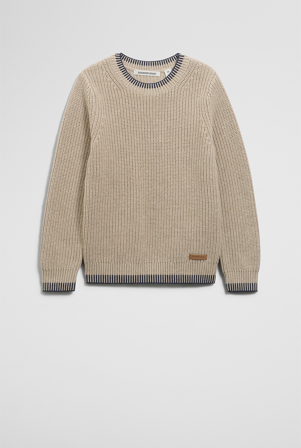 Rib Detail Knit