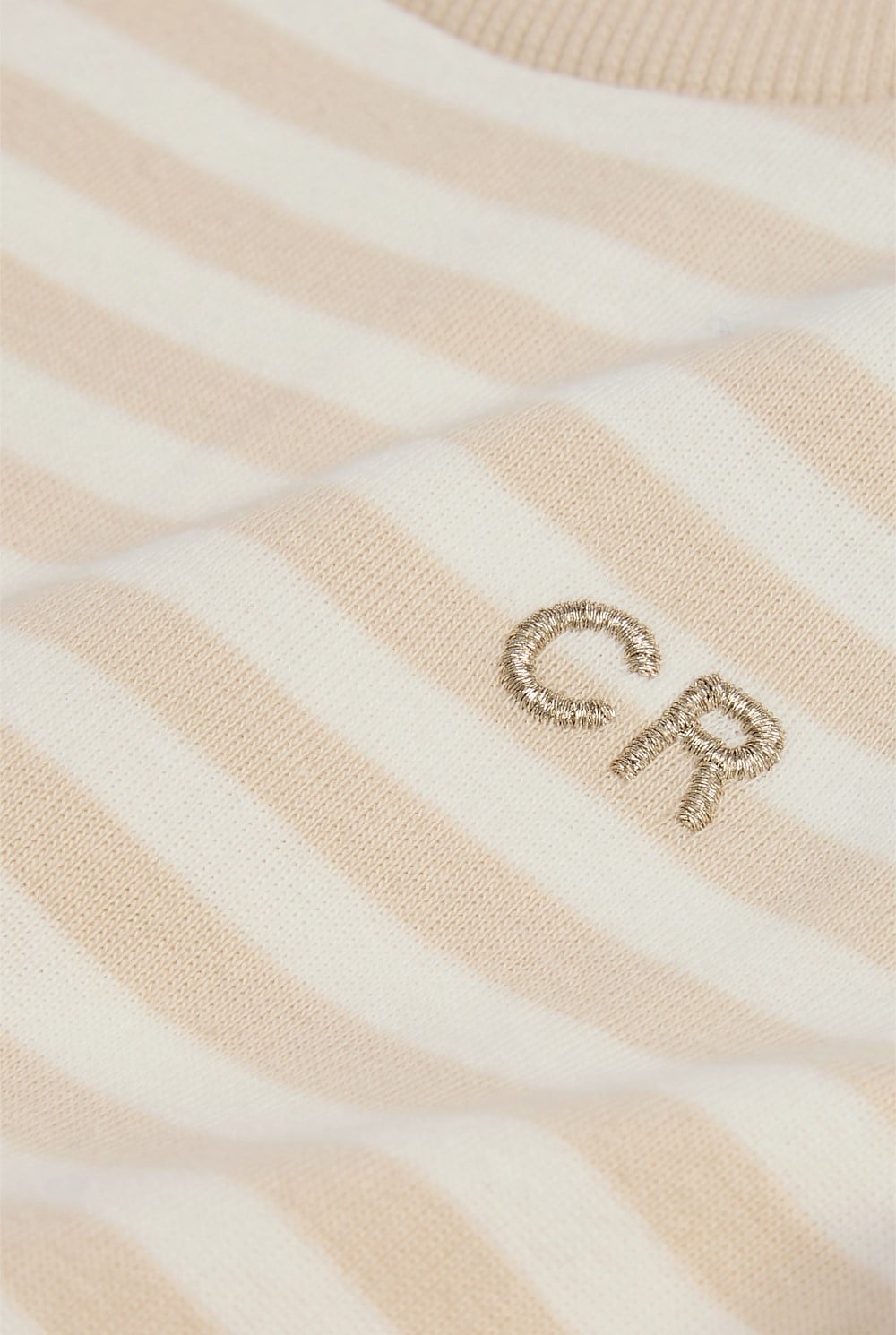 Long Sleeve Curved Logo T-Shirt