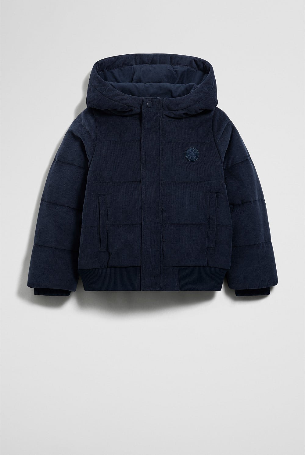Cord Puffer Jacket