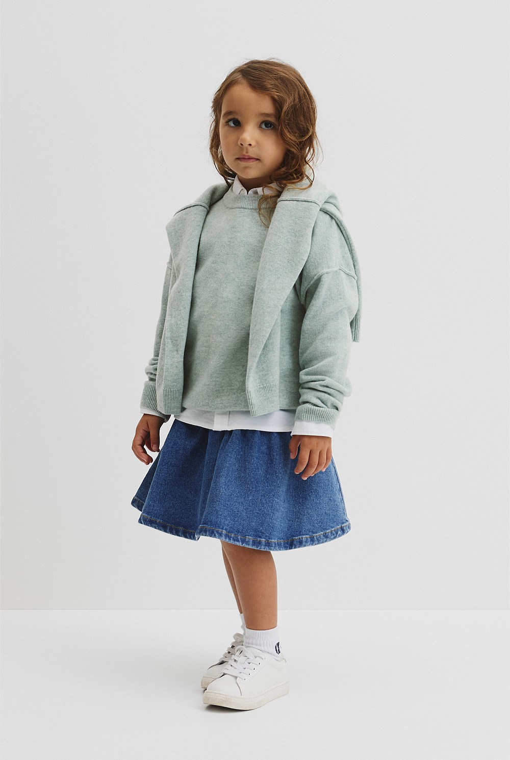 Wool Cashmere Blend Knit