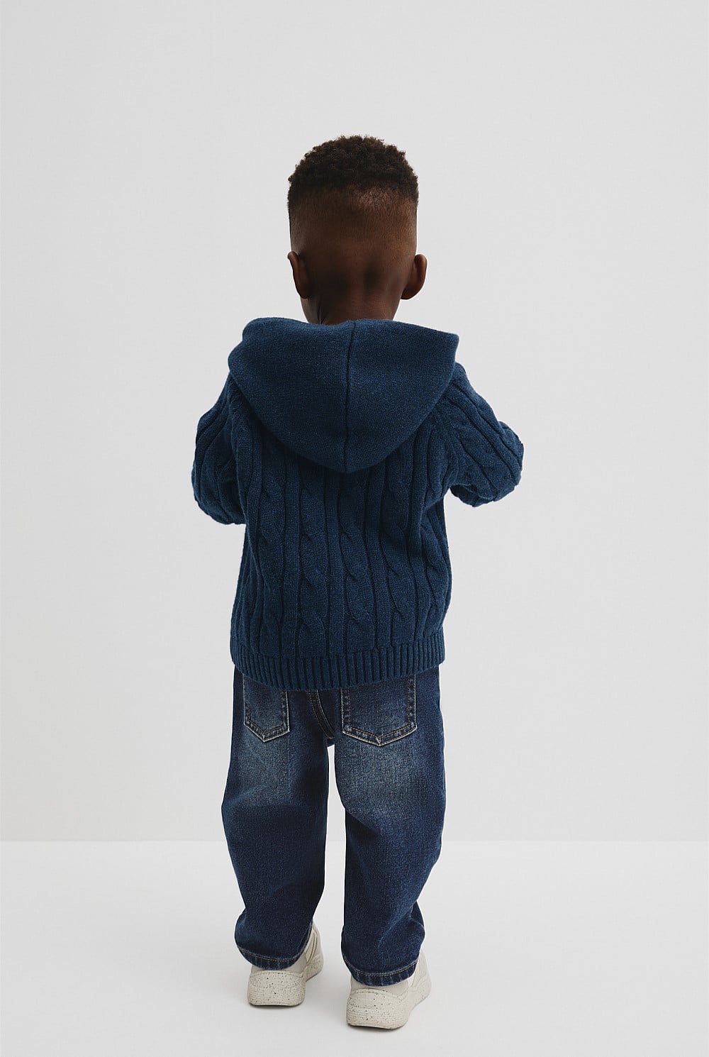 Hooded Zip Through Cardigan