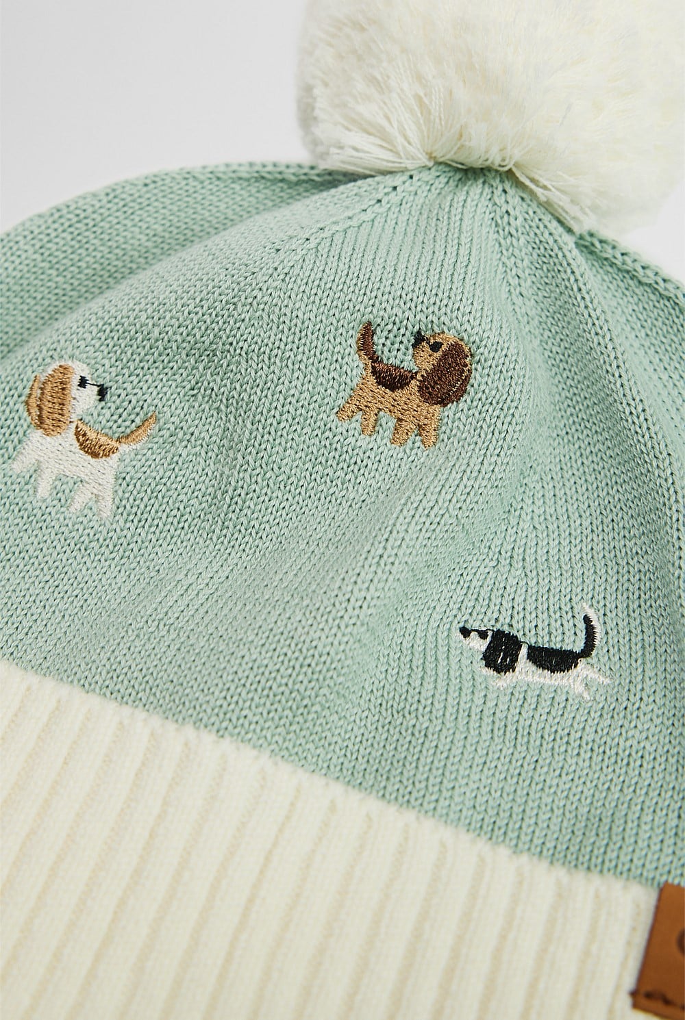 Dog Embroidered Beanie