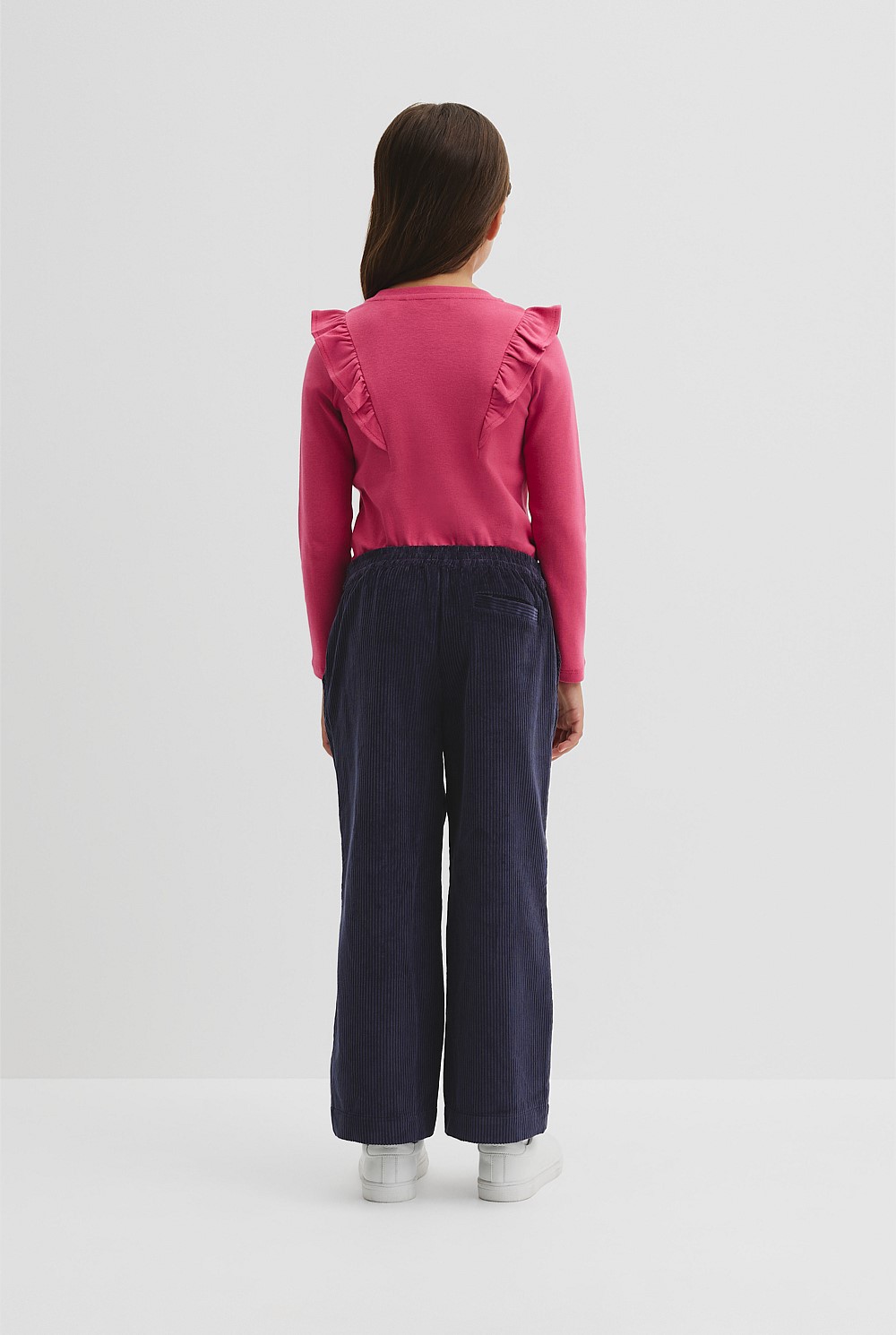 Organically Grown Cotton Wide Leg Cord Pant