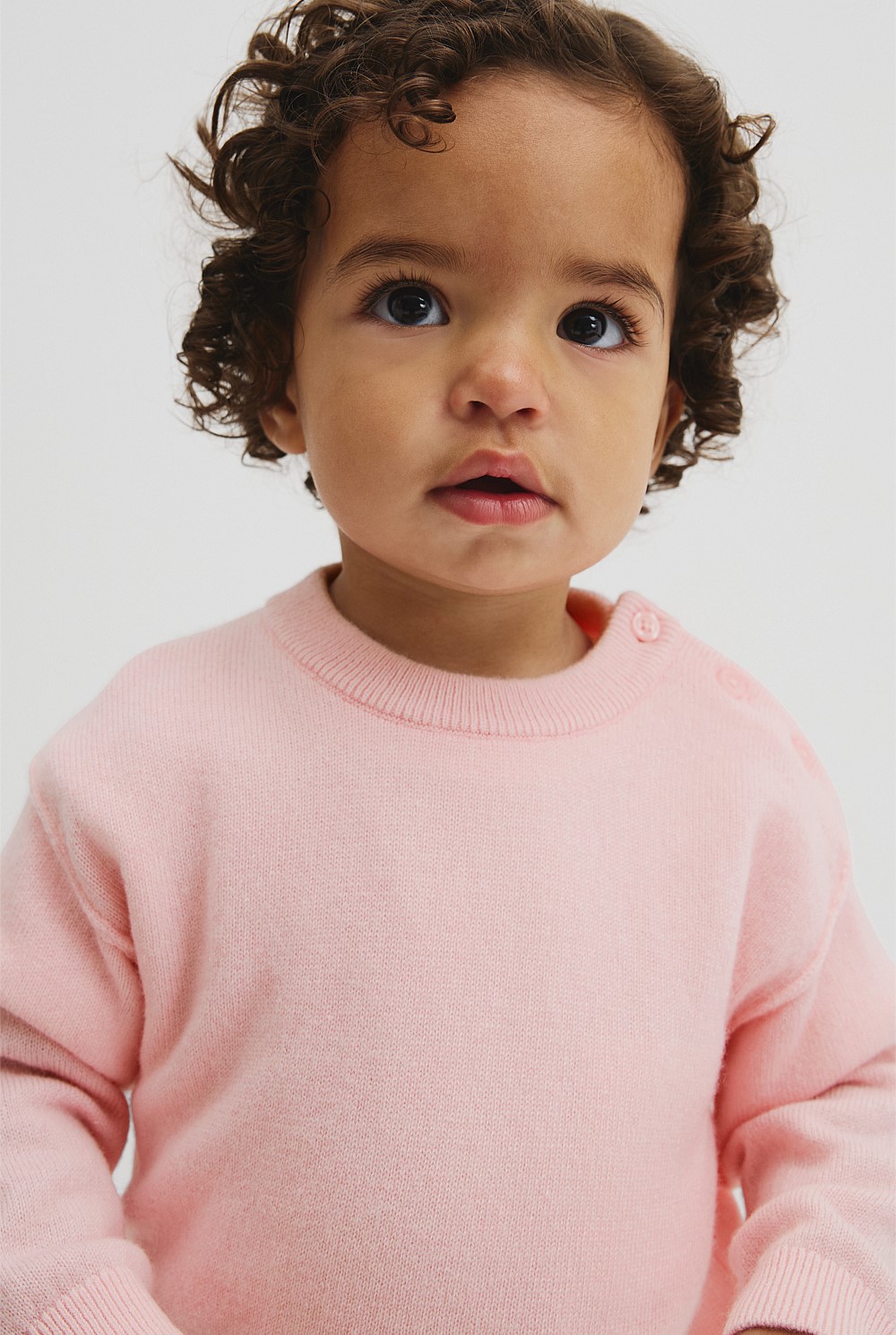 Merino Wool Cashmere Blend Knit