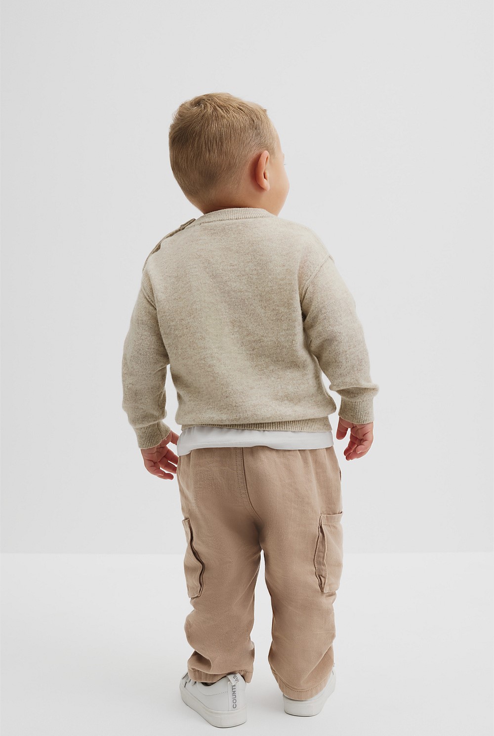 Merino Wool Cashmere Blend Knit