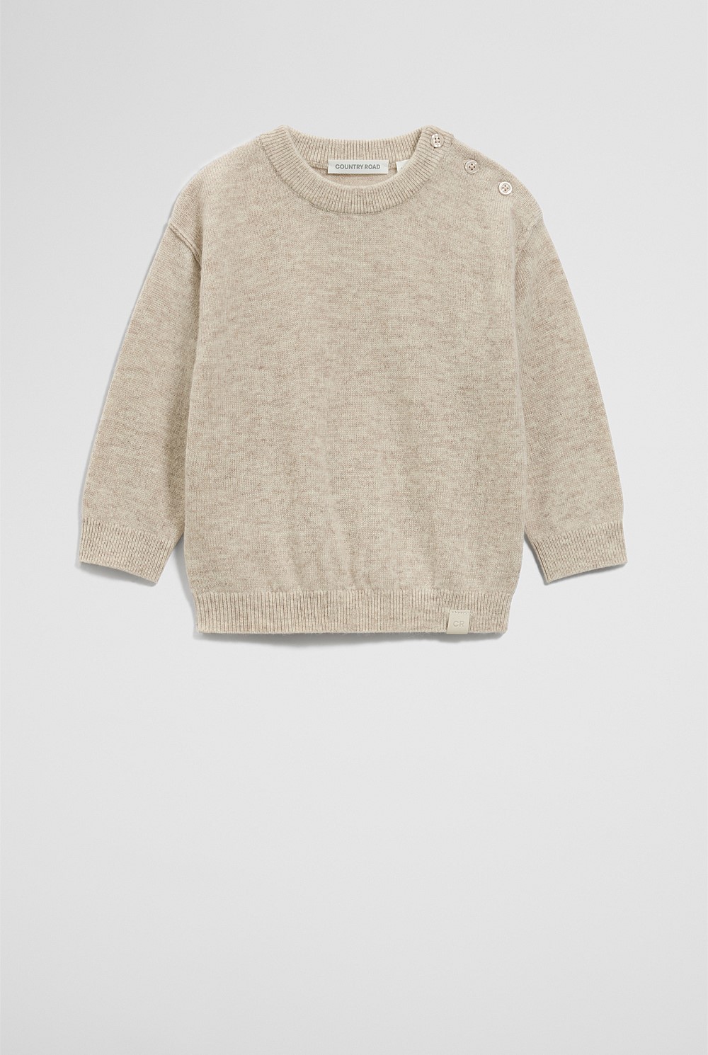 Merino Wool Cashmere Blend Knit