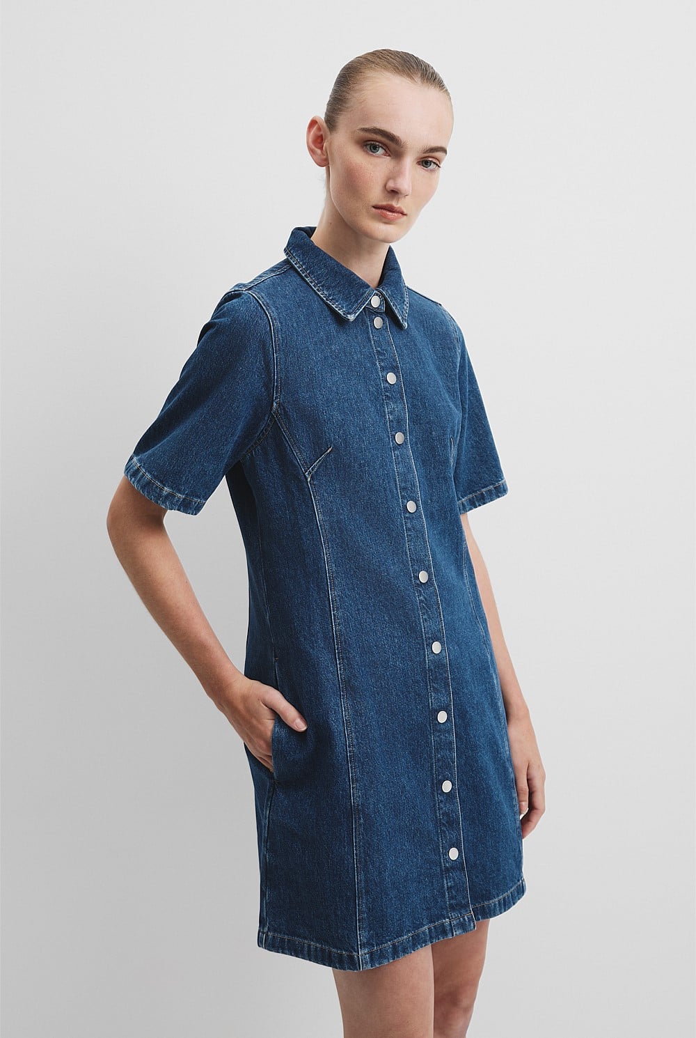 Denim Mini Dress