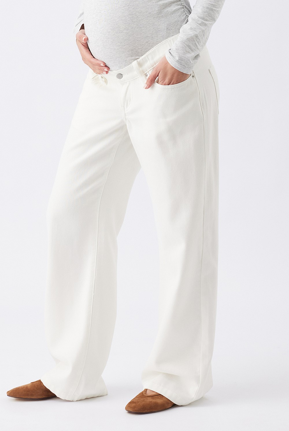 Billie Elastic Waist Maternity Jean