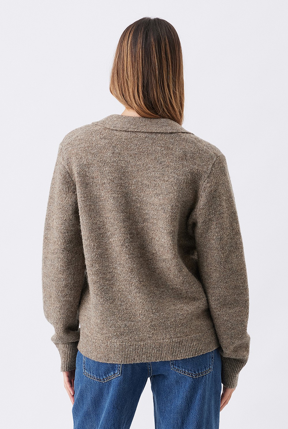 Brodie Collared Maternity Cardigan