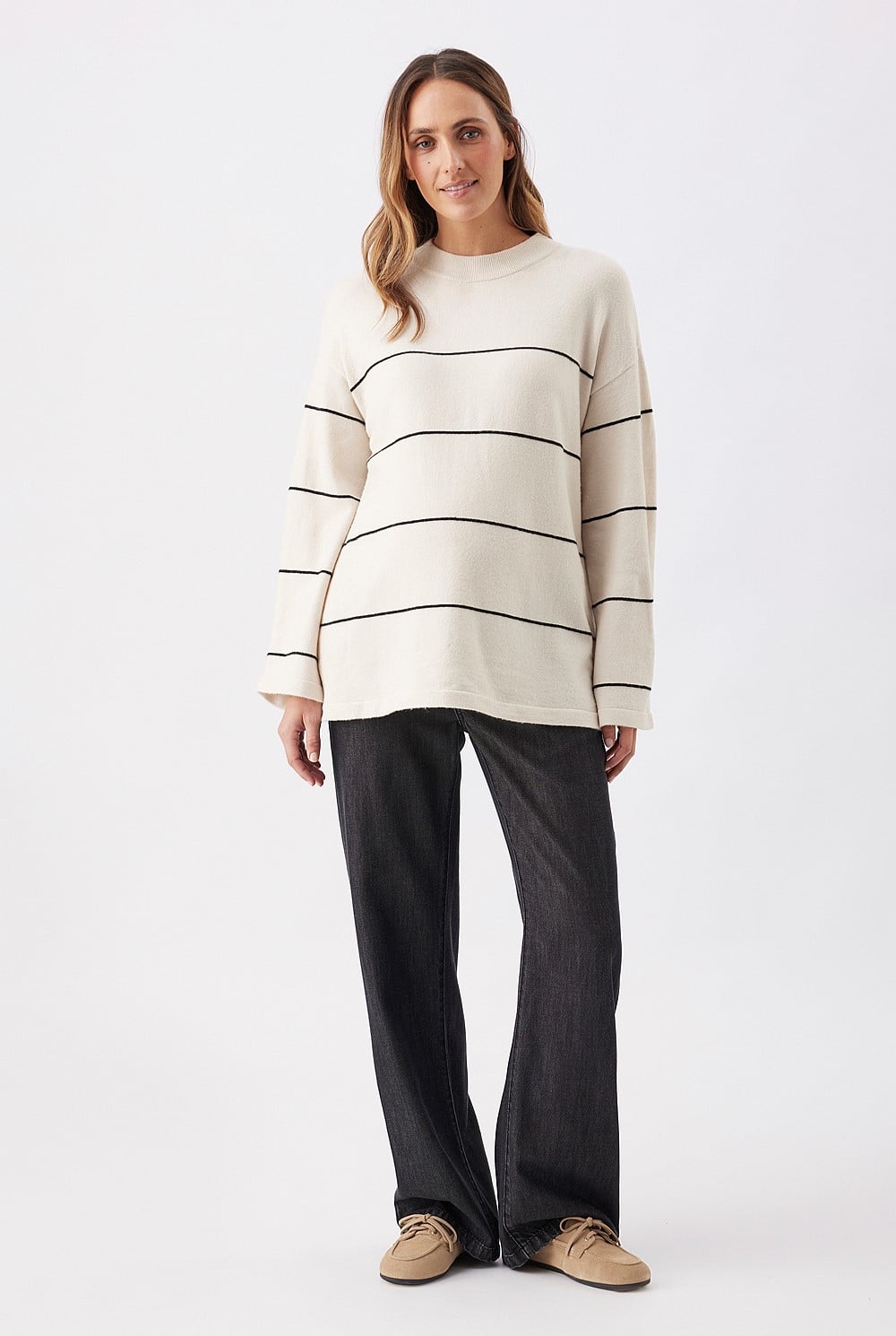 Billie Elastic Waist Maternity Jean