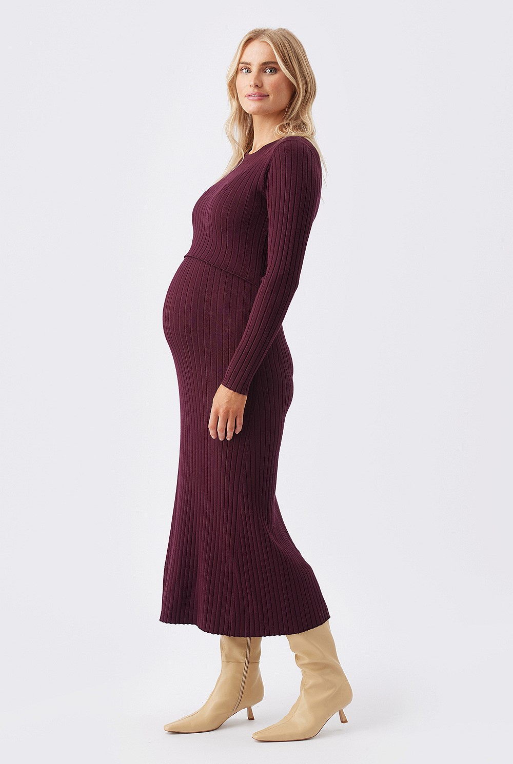 Eden Knit Nursing Dress