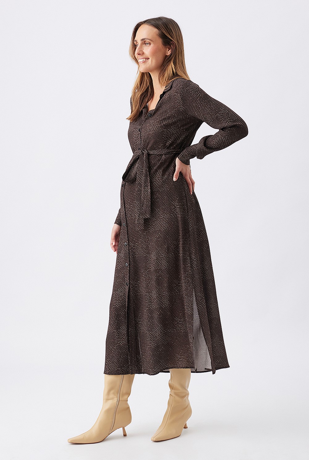 Helena Shirt Maternity Dress