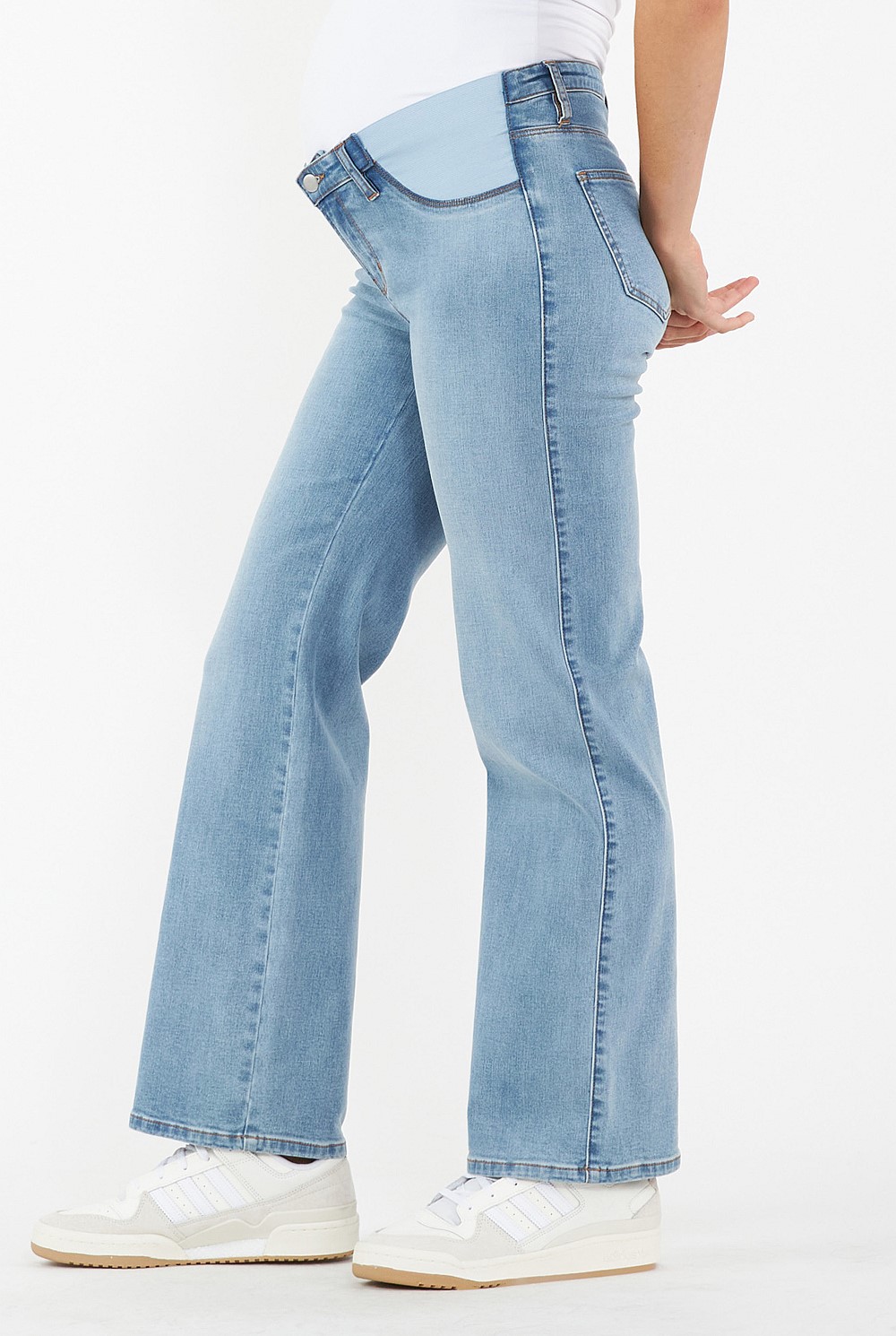 Kyle Wide Leg Maternity Jean