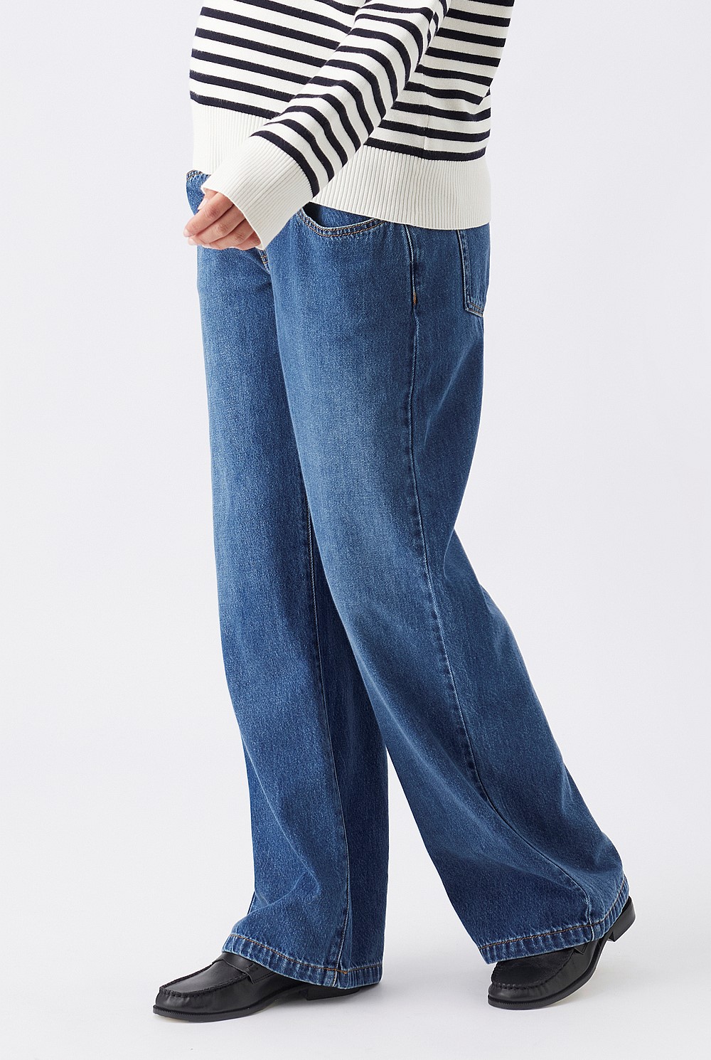 Billie Elastic Waist Maternity Jean