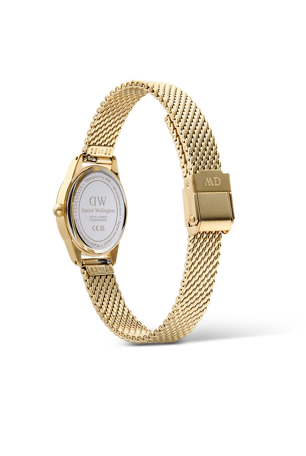 Ophelia Mini Mesh Gold Watch