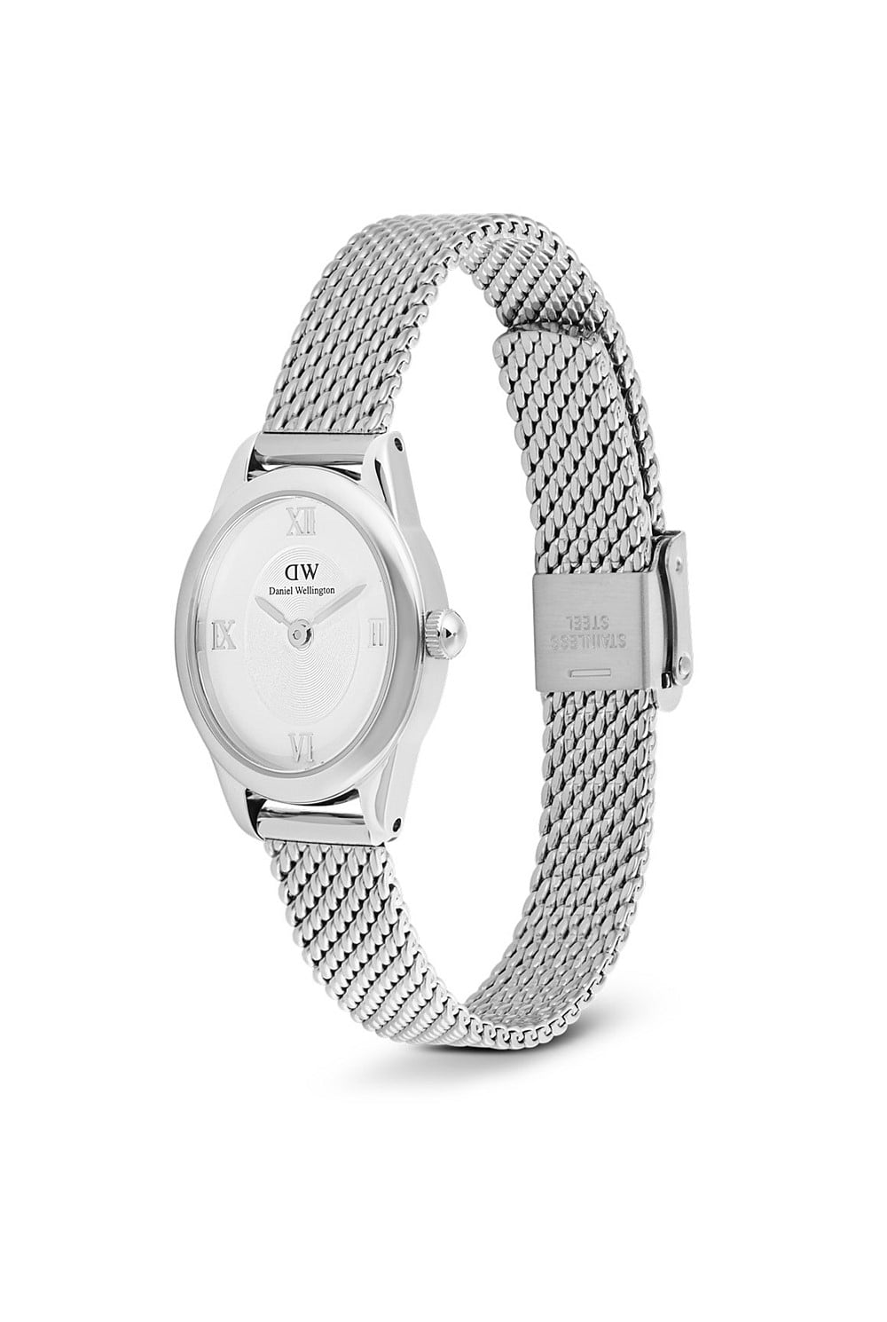 Ophelia Mini Mesh Silver Watch
