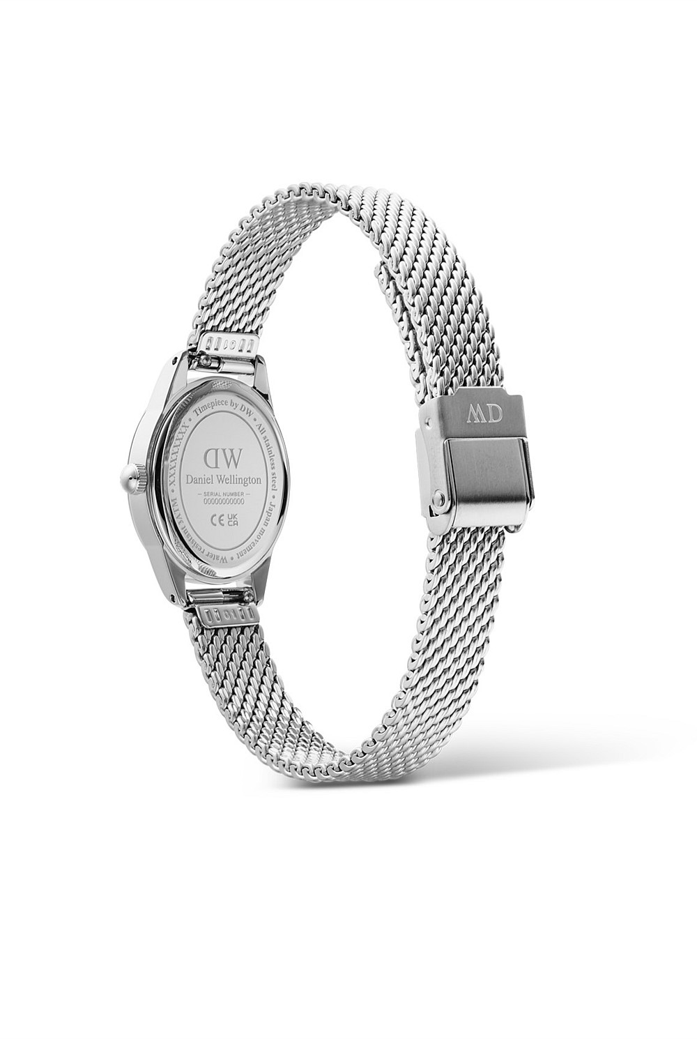 Ophelia Mini Mesh Silver Watch