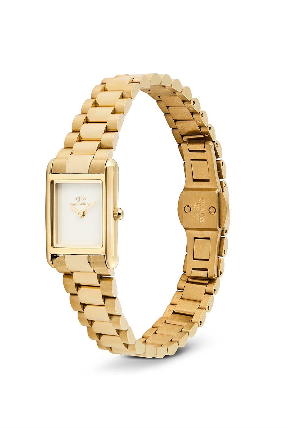 Bound Mini Link Gold Watch
