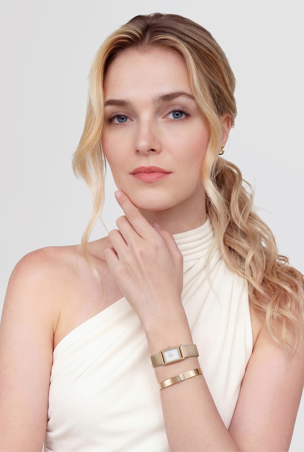Bound Mini Evergold Mesh Gold Watch