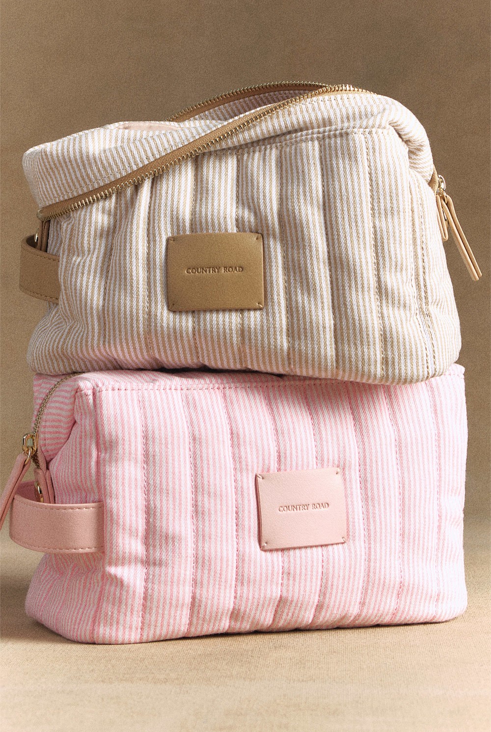 Fold Down Cosmetic Case Bag