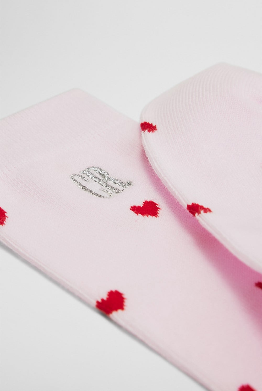 Country Road Heart Sock