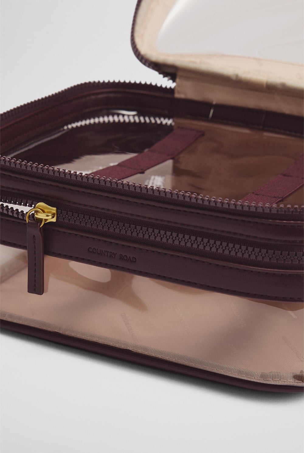 Double Zip Makeup Case