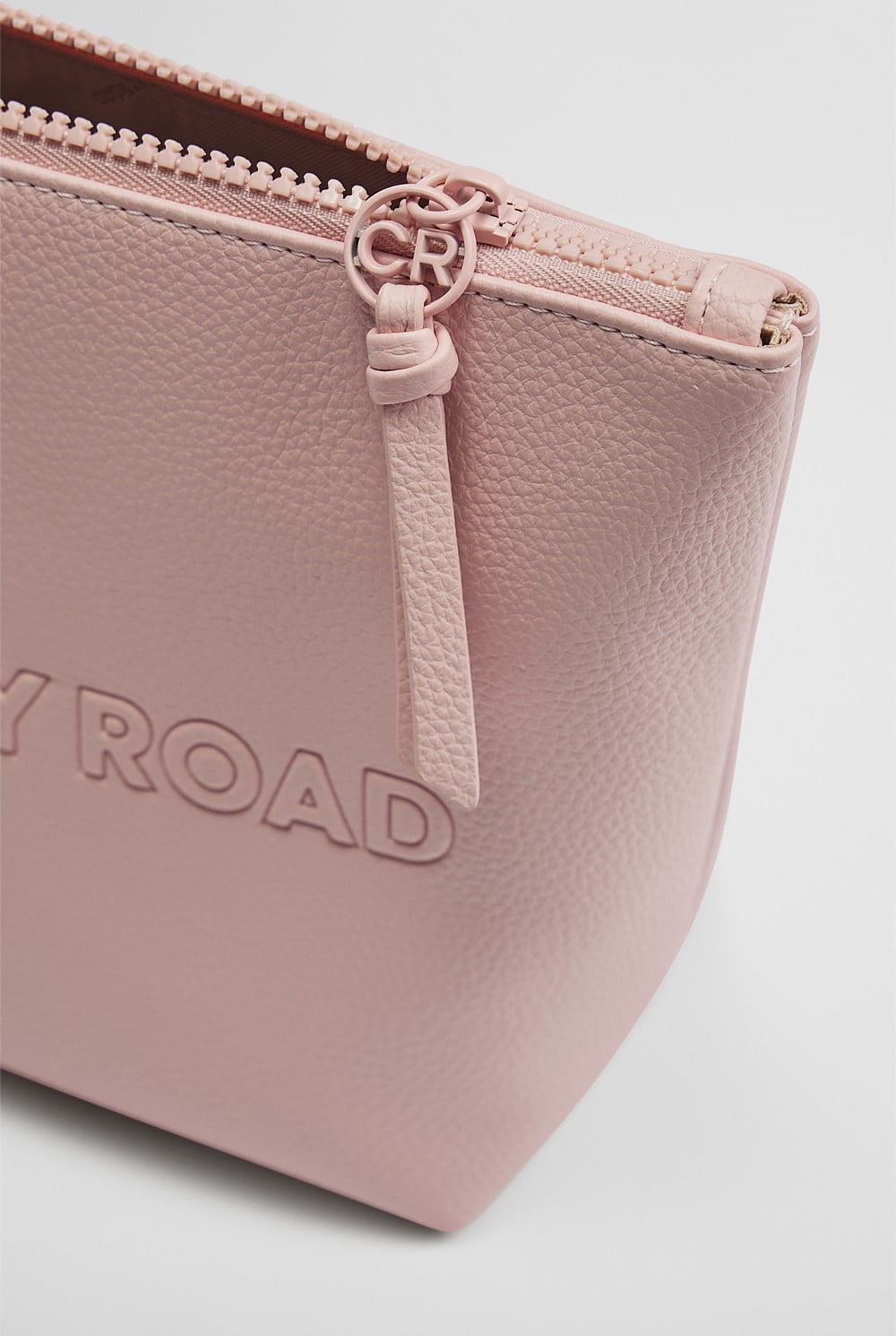 Branded Detail Tri Cosmetic Bag