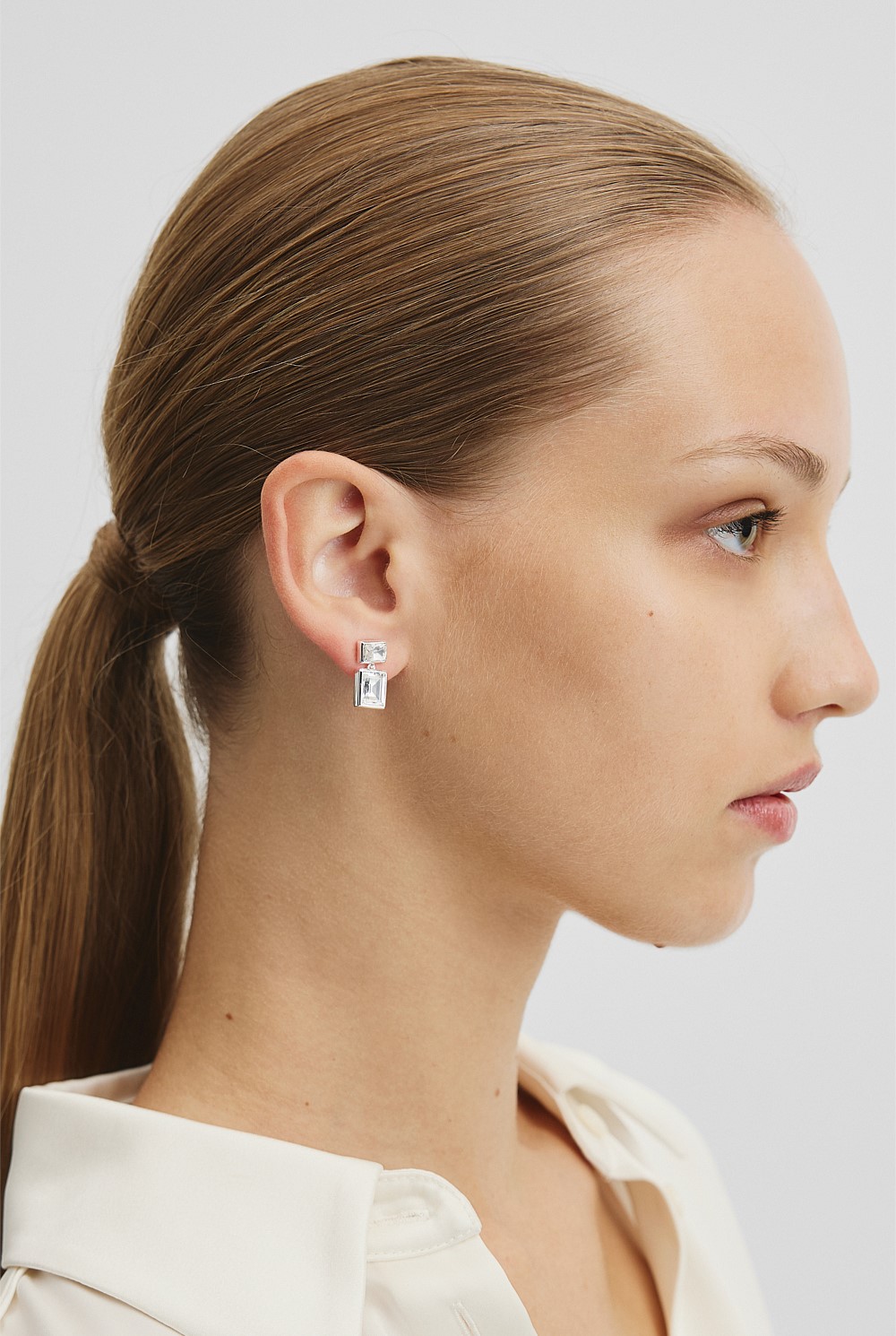 Kaila Drop Stud Earring